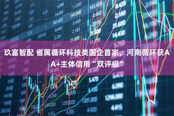 玖富智配 省属循环科技类国企首家，河南循环获AA+主体信用“双评级”